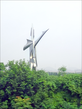 Sculpture in Wuhan