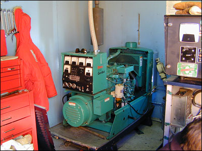 Generator at Marble Point