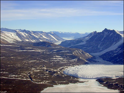 Taylor Valley and the Canada Glacier