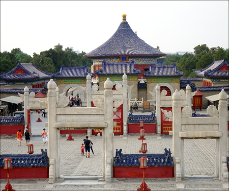 Gates at The Temple of Heaven