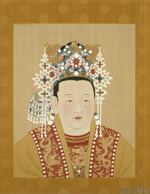 Portrait of Empress Xu at Changling Tomb